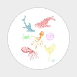 Sea Critters Magnet